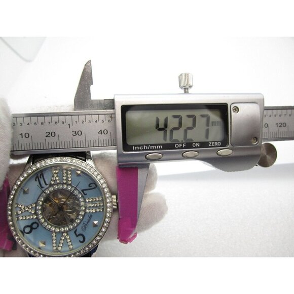 Women Breda Mechanical WR Analog 42mm Dial Causal Round Watch (G68) - Picture 2 of 10